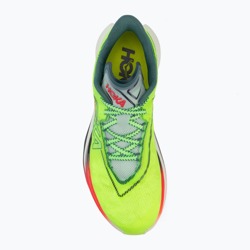Běžecké boty HOKA Cielo X1 3.0 neon yuzu/thyme 5