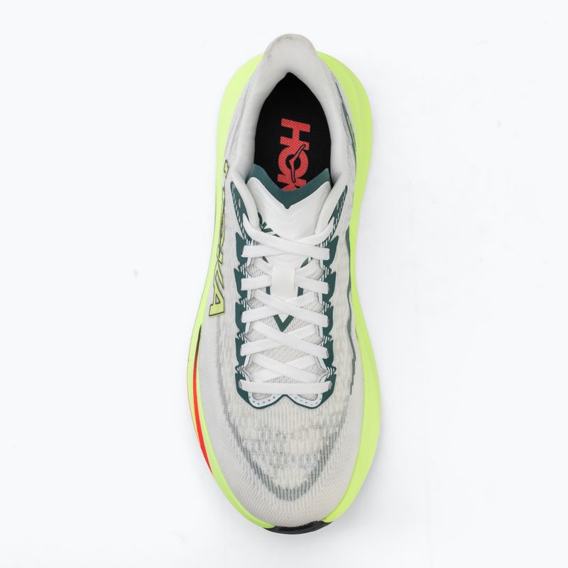 Pánské běžecké boty HOKA Mach 7 frost/neon yuzu 5