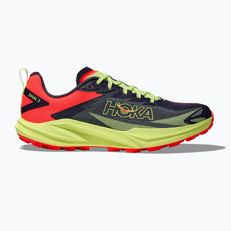 Pánské běžecké boty HOKA Zinal 3 squid ink/neon yuzu 3