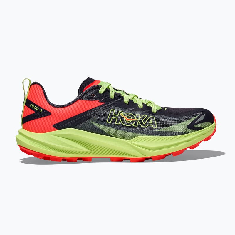 Dámské běžecké boty  HOKA Zinal 3 squid ink/neon yuzu 3