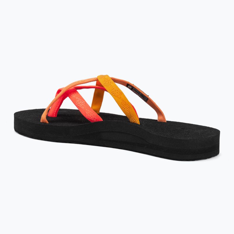 Dámské žabky Teva Olowahu neon coral multi 3