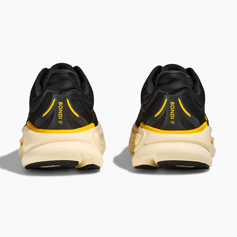 Pánské běžecké boty Hoka Bondi 9 carbon black/yellow gold 13