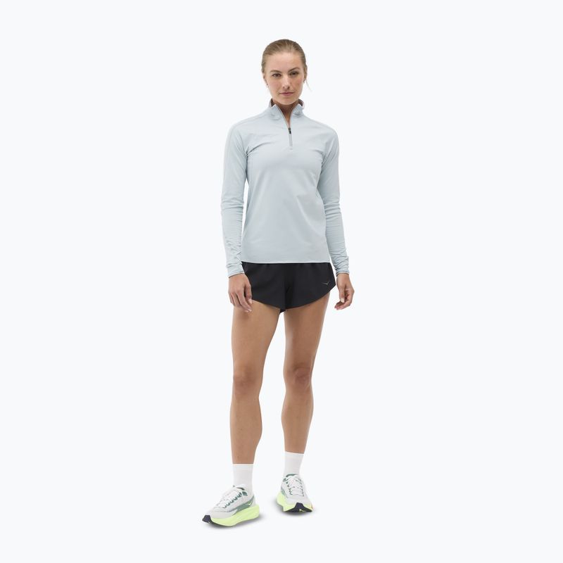 Dámská běžecká mikina HOKA GlideTech Quarter Zip mineral blue 2