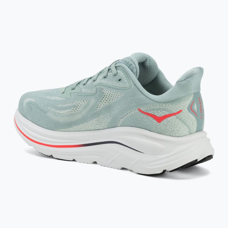 Pánské běžecké boty HOKA Clifton 10 Wide sage/neon flame 3