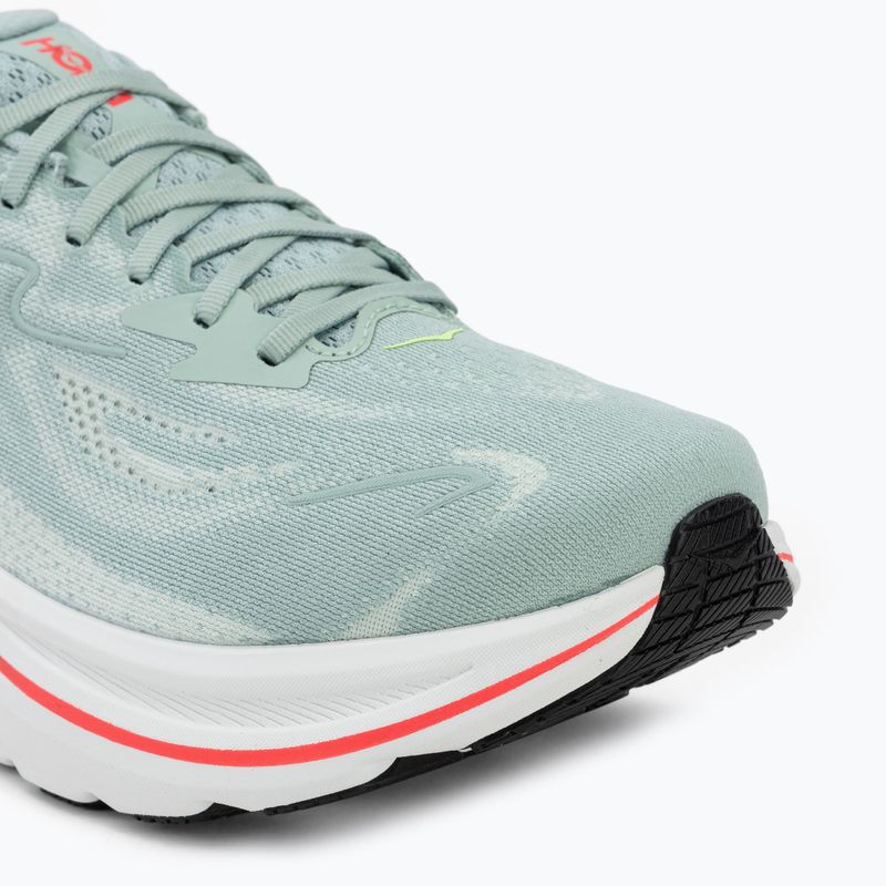 Pánské běžecké boty HOKA Clifton 10 Wide sage/neon flame 7