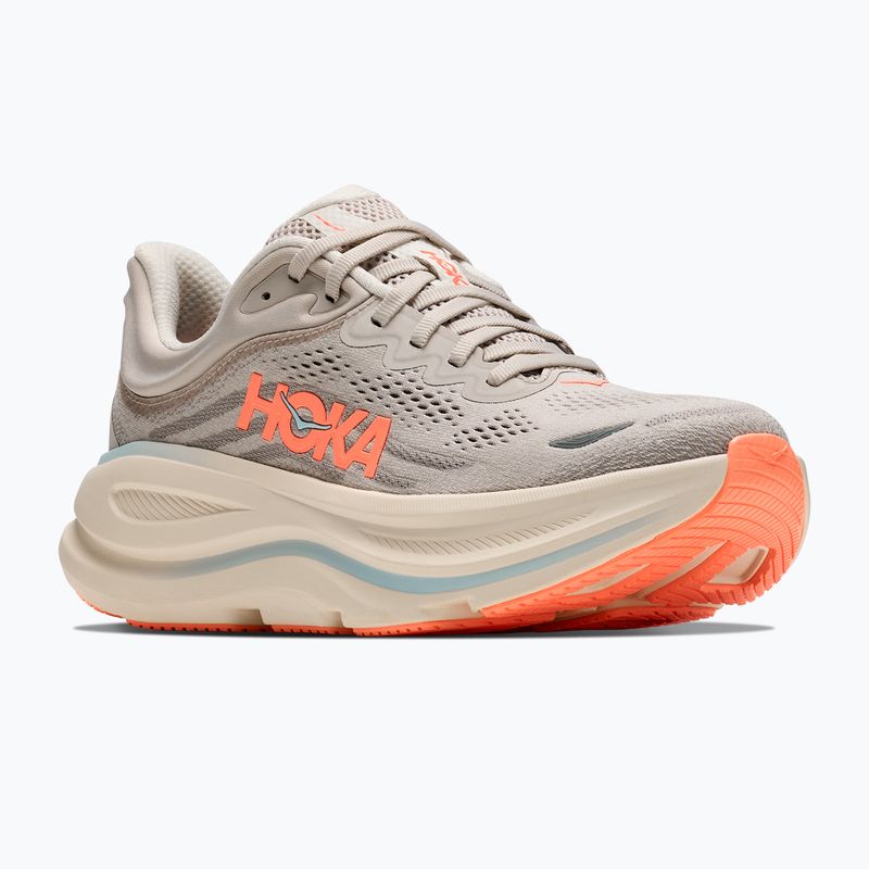 Dámské běžecké boty HOKA Bondi 9 Wide river rock grey/mineral ore 8