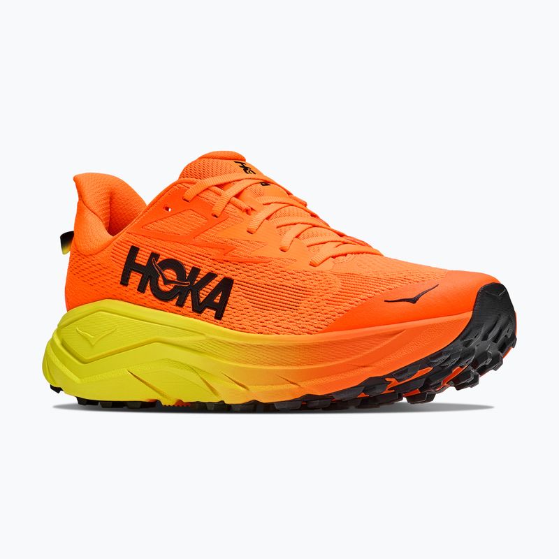 Pánské běžecké boty HOKA Challenger 8 neon tangerine/hoka citrus 8