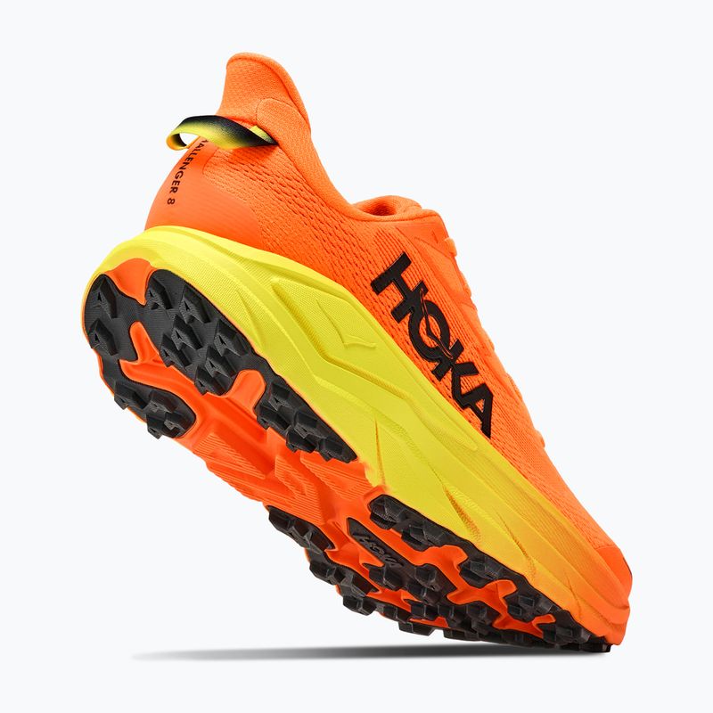 Pánské běžecké boty HOKA Challenger 8 neon tangerine/hoka citrus 10