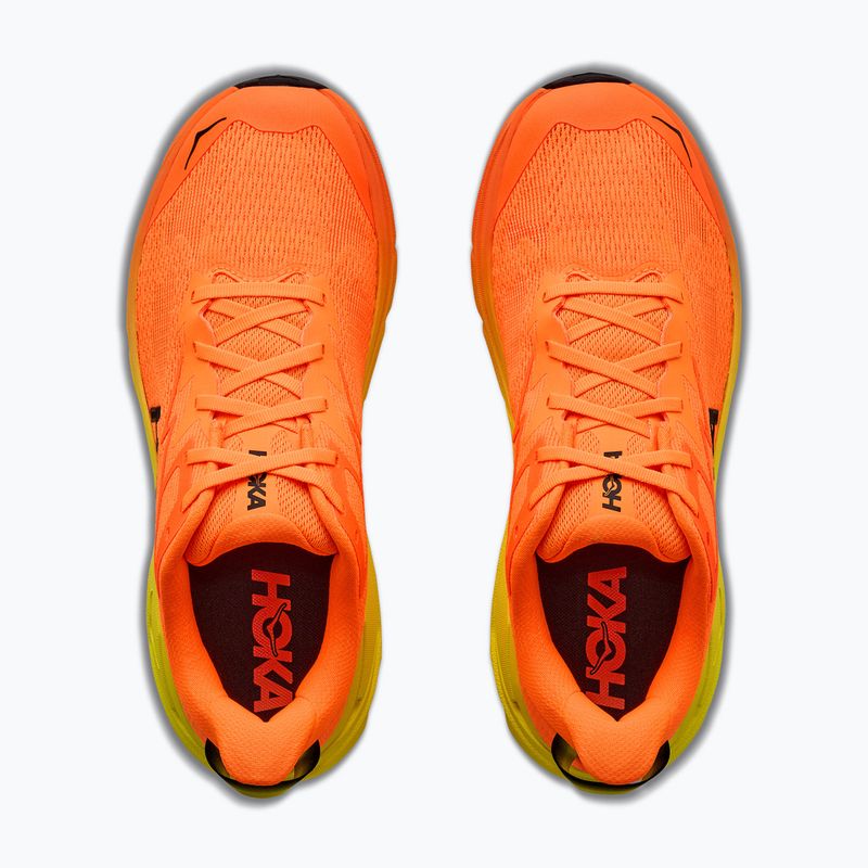 Pánské běžecké boty HOKA Challenger 8 neon tangerine/hoka citrus 12