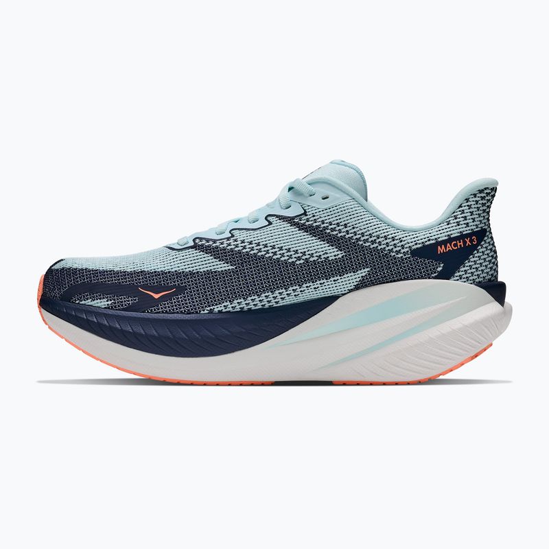 Dámské běžecké boty HOKA Mach X 3 glimmering blue/varsity navy 10