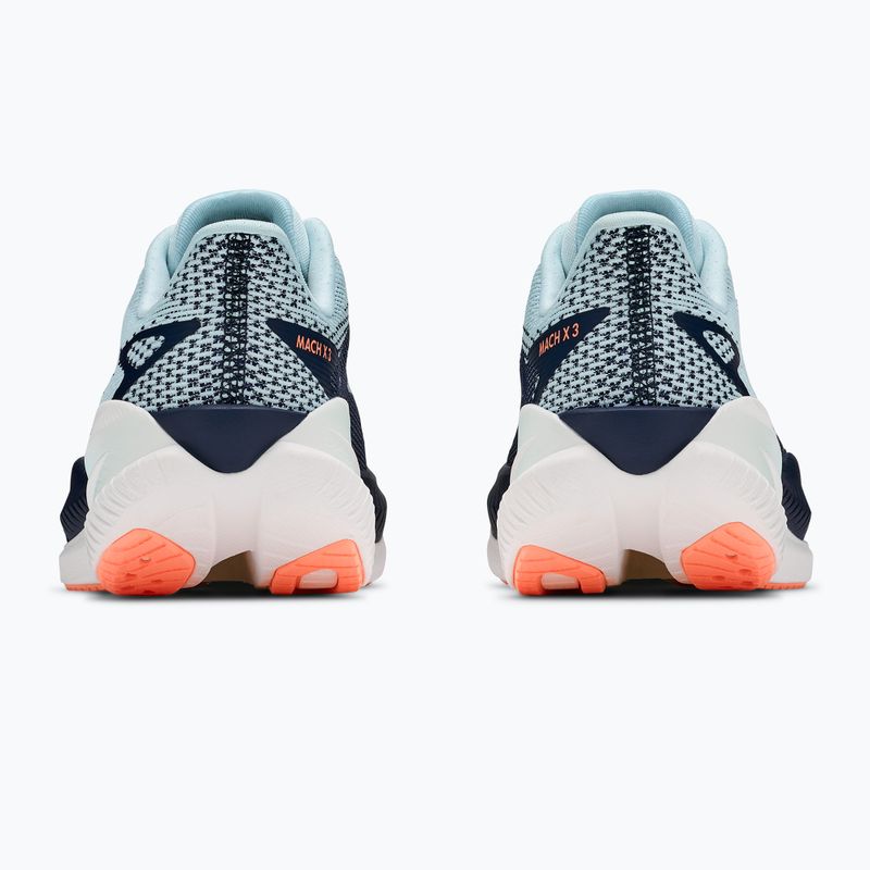 Dámské běžecké boty HOKA Mach X 3 glimmering blue/varsity navy 13