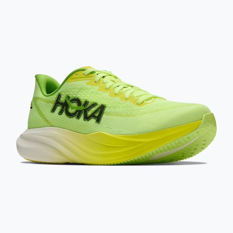 Pánské běžecké boty HOKA Mach 7 neon yuzu/hoka citrus 8