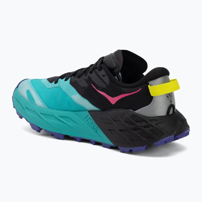 Dámské běžecké boty HOKA Speedgoat 7 black/electric aqua 3
