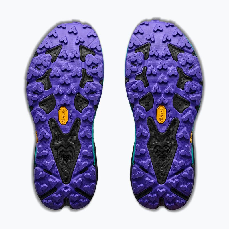 Dámské běžecké boty HOKA Speedgoat 7 black/electric aqua 14