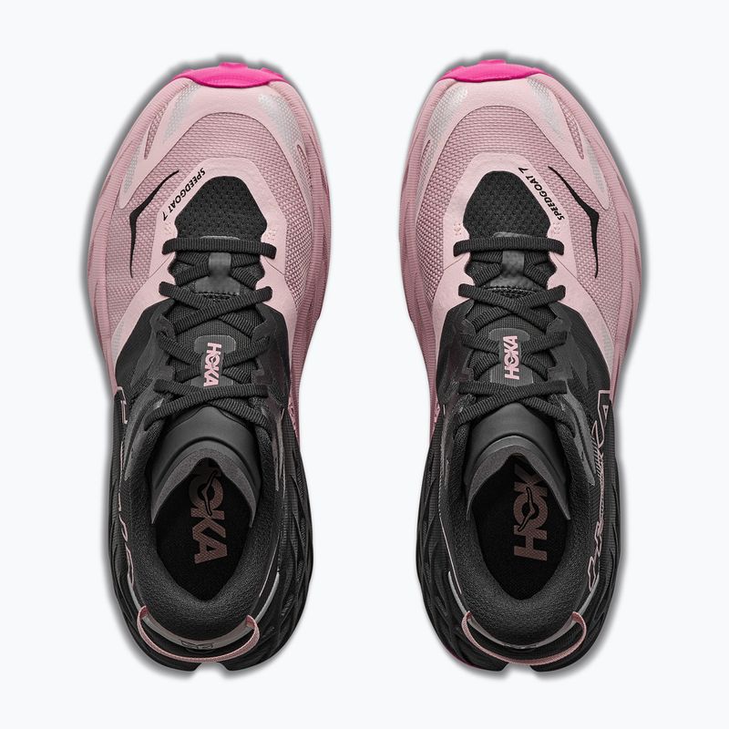 Dámské běžecké boty HOKA Speedgoat 7 black/pink opal 15