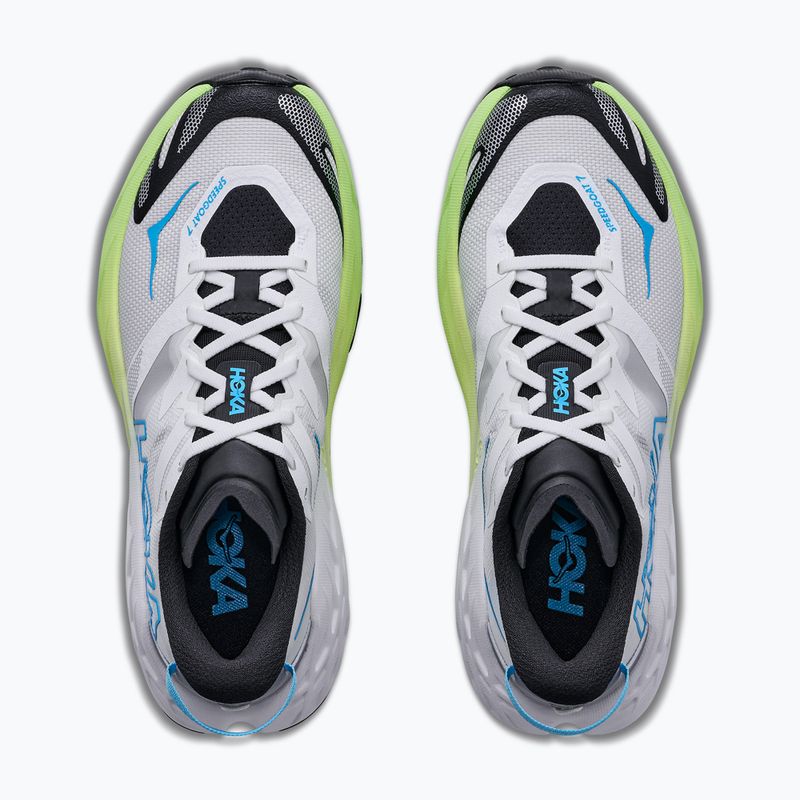 Dámské běžecké boty HOKA Speedgoat 7 frost/neon yuzu 15