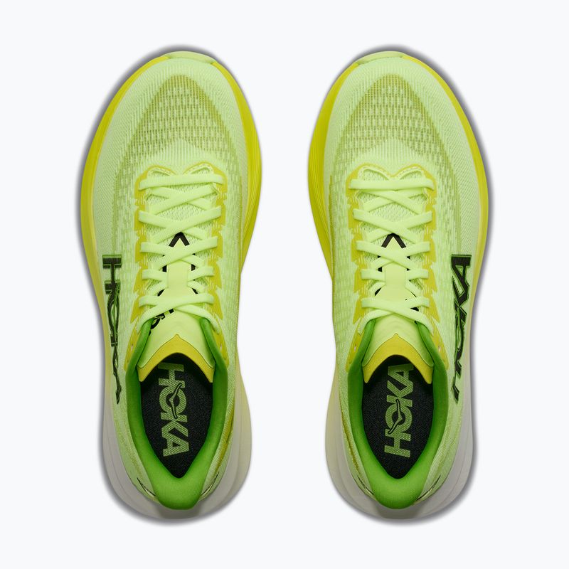 Dámské běžecké boty HOKA Mach 7 neon yuzu/hoka citrus 15