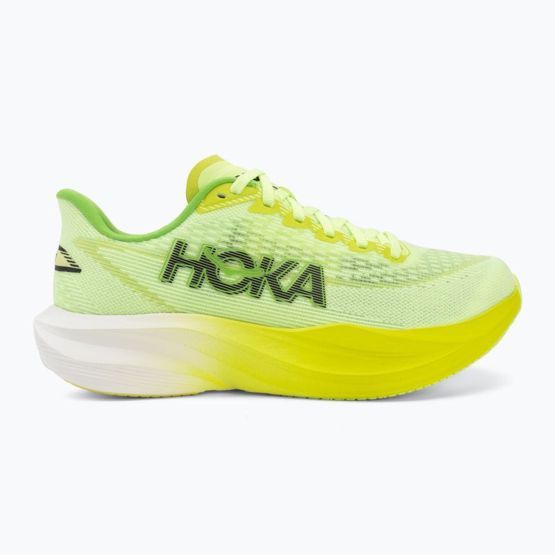 Dámské běžecké boty HOKA Mach 7 neon yuzu/hoka citrus 2