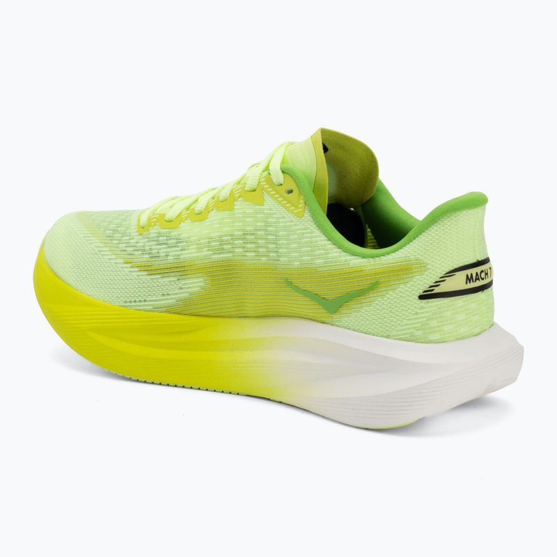 Dámské běžecké boty HOKA Mach 7 neon yuzu/hoka citrus 3
