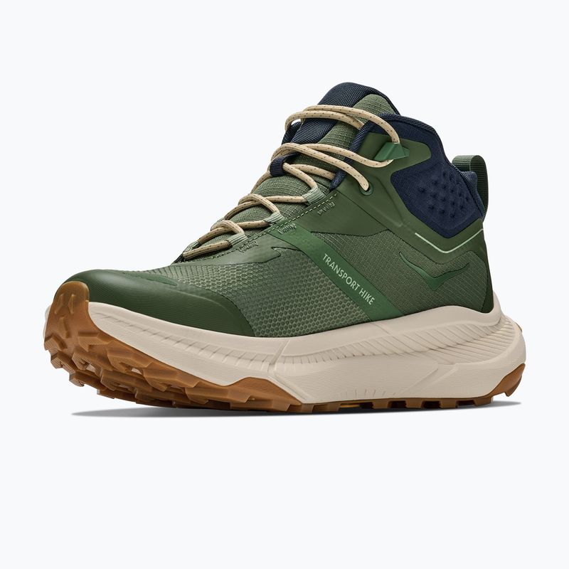 Pánské trekové boty HOKA Transport Hike GTX nettle leaf/alabaster 11