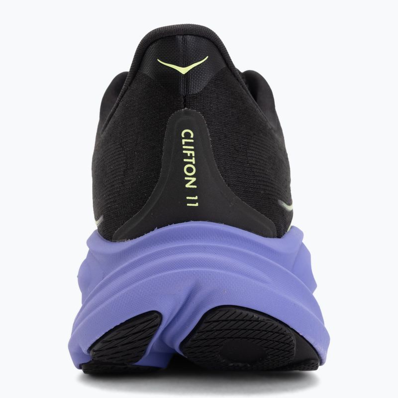 Pánské běžecké boty Hoka Clifton 11 black/neon yuzu 6