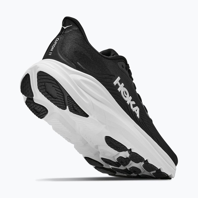 Pánské běžecké boty Hoka Clifton 11 black/white 10