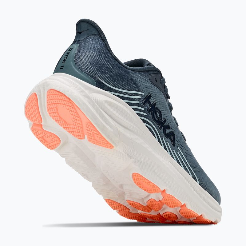 Dámské běžecké boty Hoka Clifton 11 faded navy/glimmering blue 10