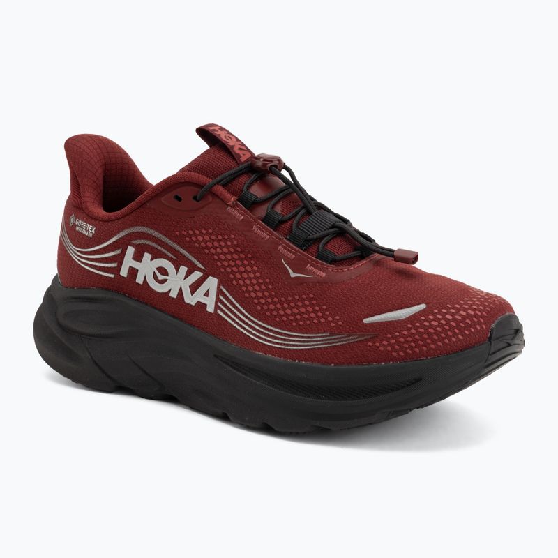 Pánské běžecké boty HOKA Clifton 11 GTX varsity burgundy/carbon black