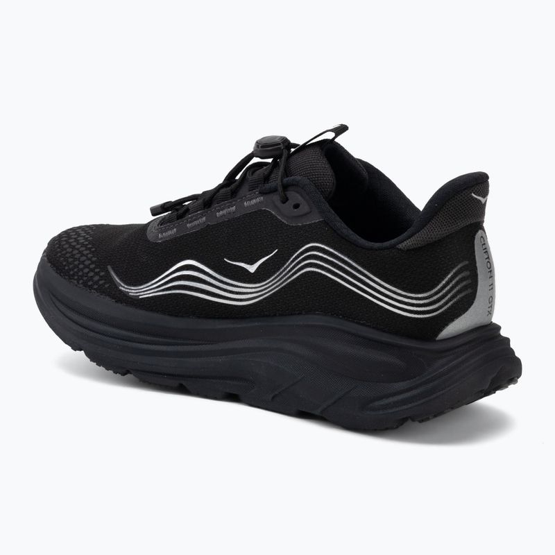 Dámské běžecké boty HOKA Clifton 11 GTX black/black 3