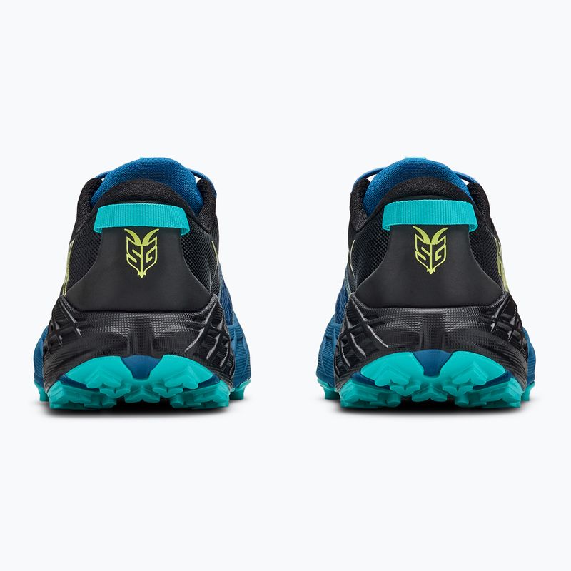 Dětské běžecké boty HOKA Speedgoat 7 black/night glow blue 13