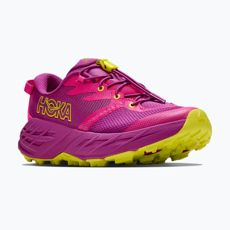Dětské běžecké boty HOKA Speedgoat 7 fuchsia/fuchsia 8