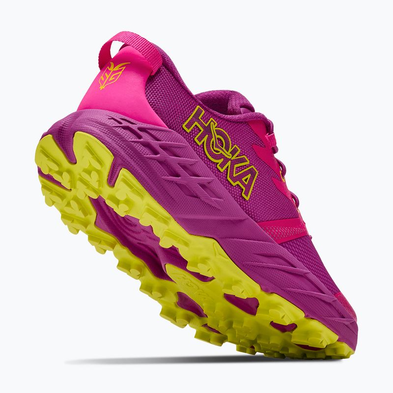Dětské běžecké boty HOKA Speedgoat 7 fuchsia/fuchsia 12