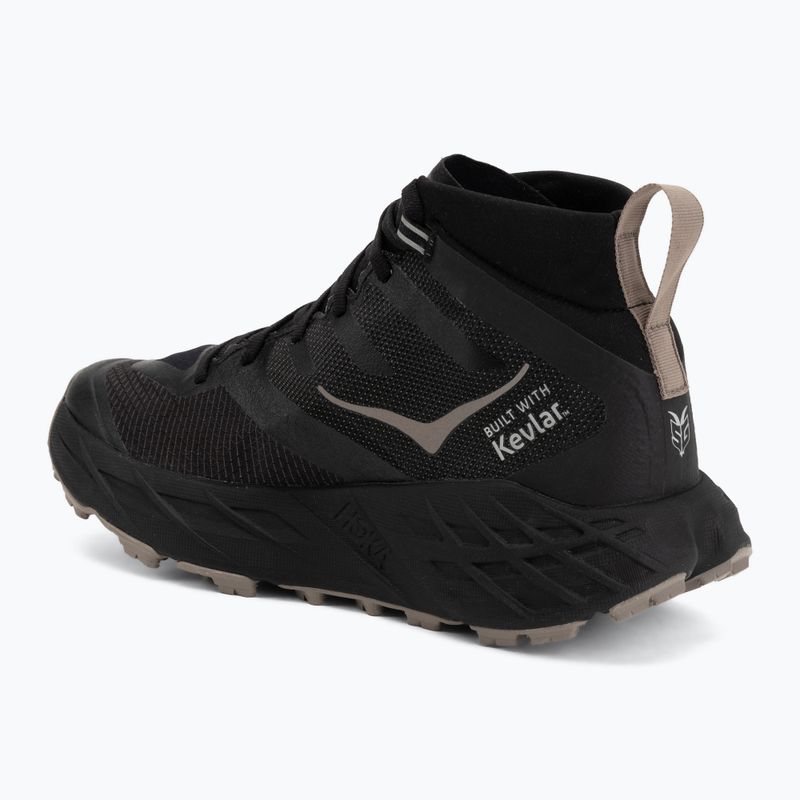 Pánské turistické boty HOKA Speedgoat 7 Hike GTX černé/šedé 3