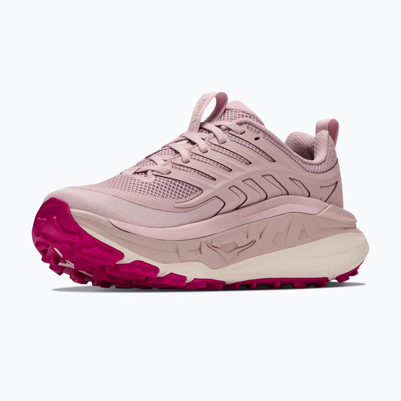 Dámské běžecké boty HOKA Stinson 8 pink opal/alabaster 11