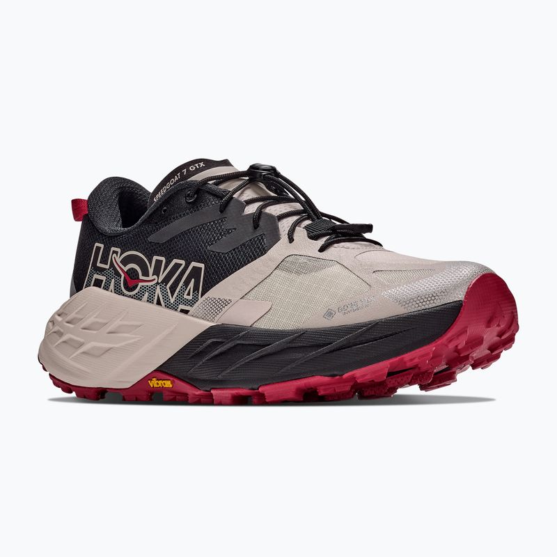 Pánské běžecké boty HOKA Speedgoat 7 GTX black/river rock grey 8