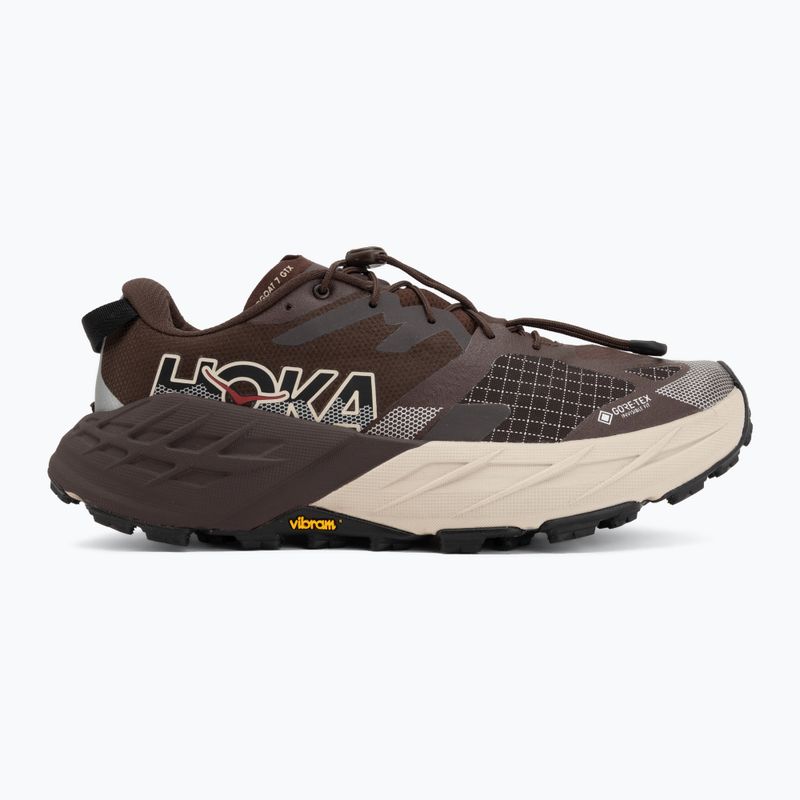 Pánské běžecké boty HOKA Speedgoat 7 GTX spiced chocolate/river rock grey 2