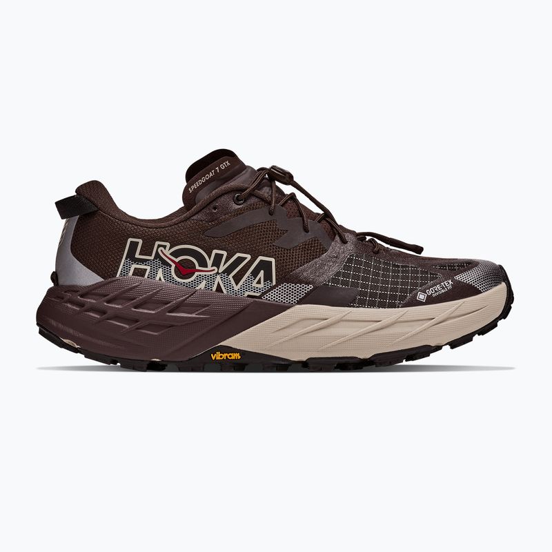 Pánské běžecké boty HOKA Speedgoat 7 GTX spiced chocolate/river rock grey 9