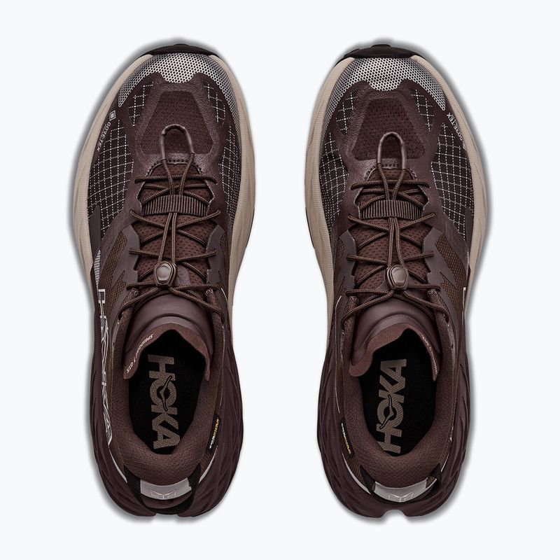 Pánské běžecké boty HOKA Speedgoat 7 GTX spiced chocolate/river rock grey 15