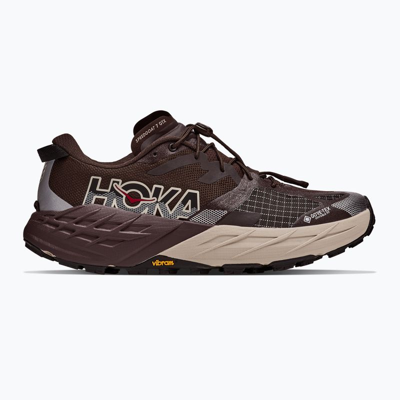 Pánské běžecké boty HOKA Speedgoat 7 GTX Wide spiced chocolate/river rock grey 9