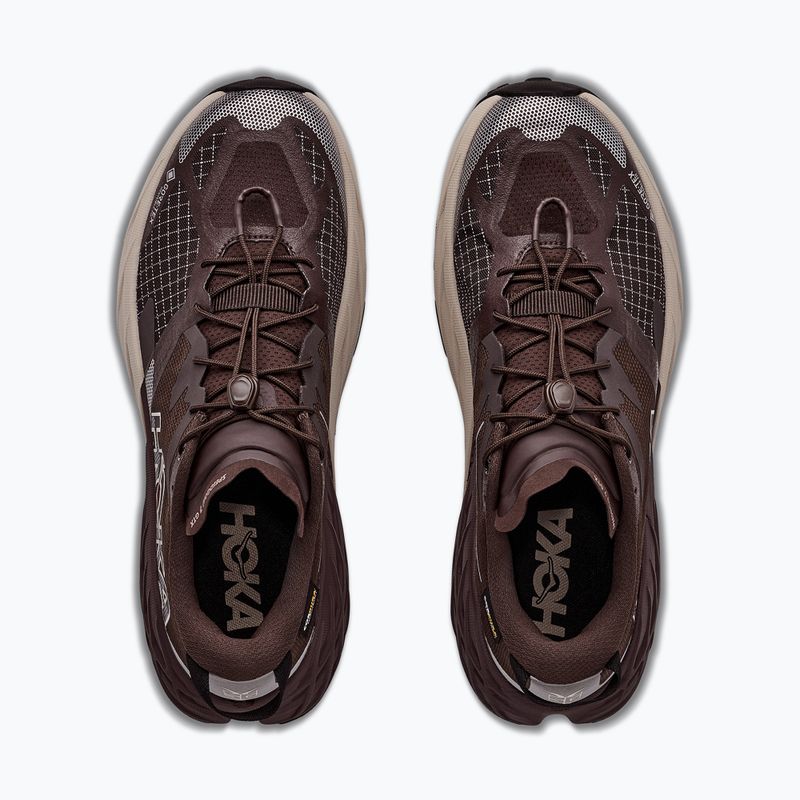 Pánské běžecké boty HOKA Speedgoat 7 GTX Wide spiced chocolate/river rock grey 15