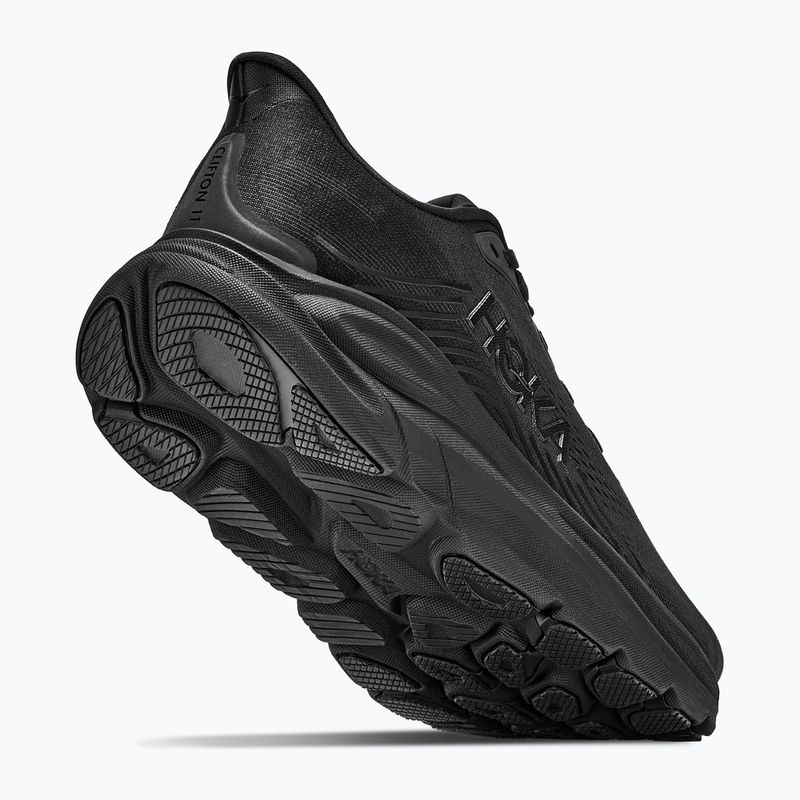 Pánské běžecké boty HOKA Clifton 11 Wide black/black 12