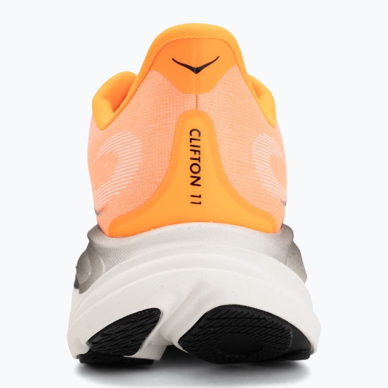 Pánské běžecké boty HOKA Clifton 11 Wide neon tangerine/frost 6