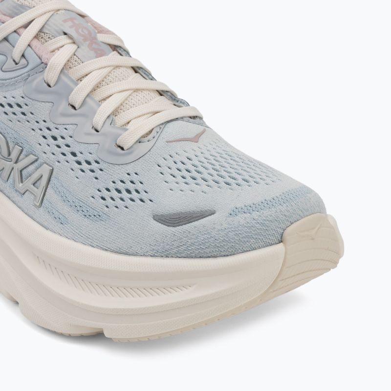 Dámské běžecké boty HOKA Bondi 9 GLM alabaster/mineral blue 7