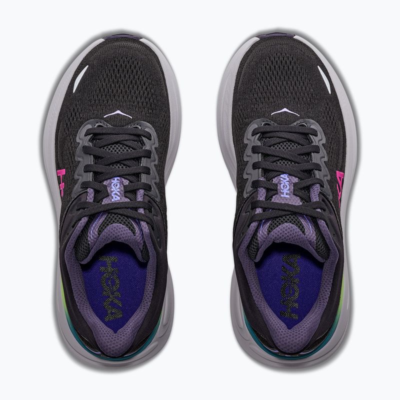 Dámské běžecké boty HOKA Bondi 9 black/neon dragonfruit 12