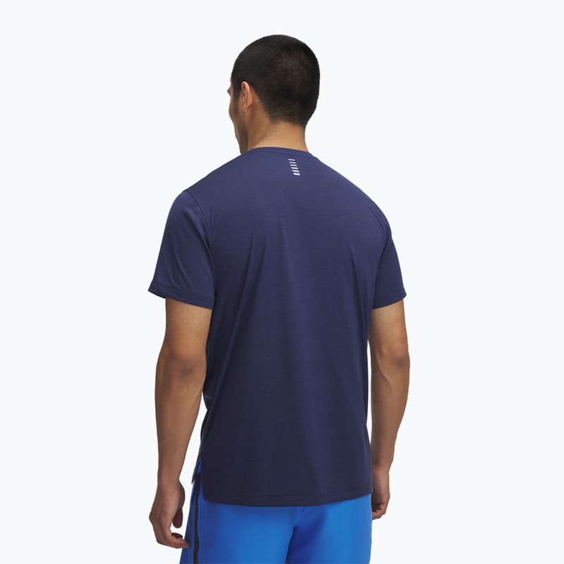 Pánské běžecké tričko Under Armour UA Launch washed navy/reflective 2