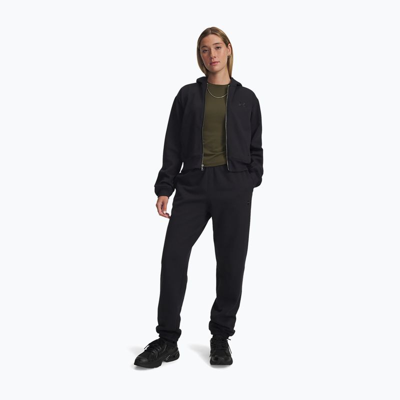 Dámské tréninkové kalhoty Under Armour Icon Vida Fleece Jogger black/black 2