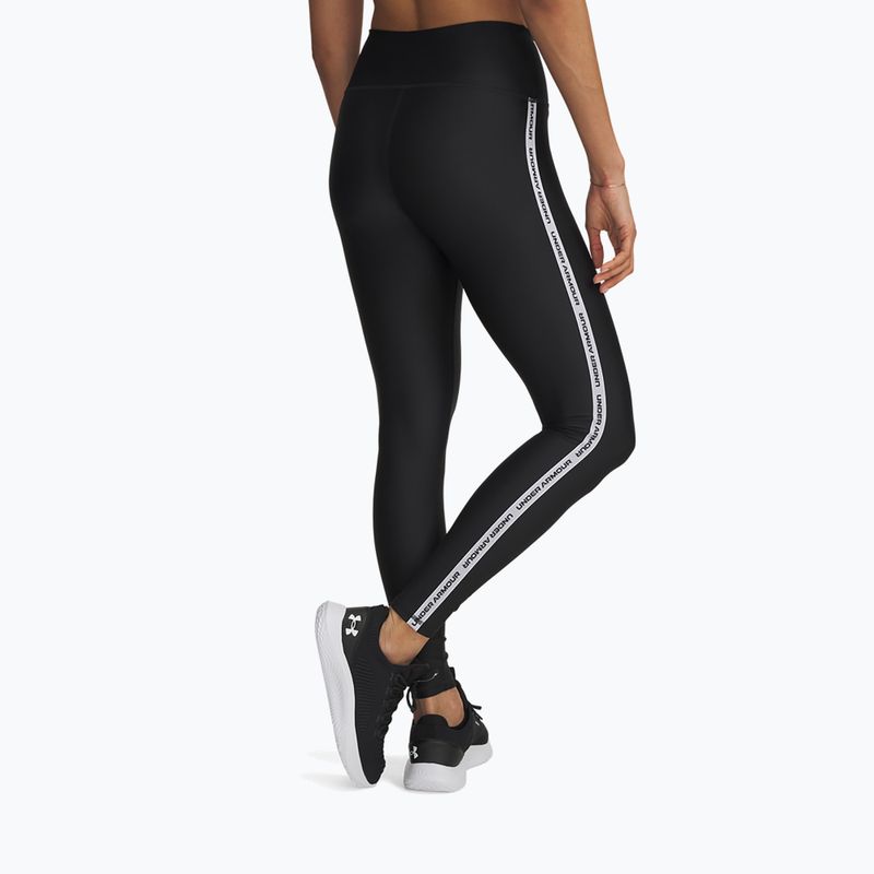 Dámské legíny Under Armour Tech Wordmark Tape black/white/white 3