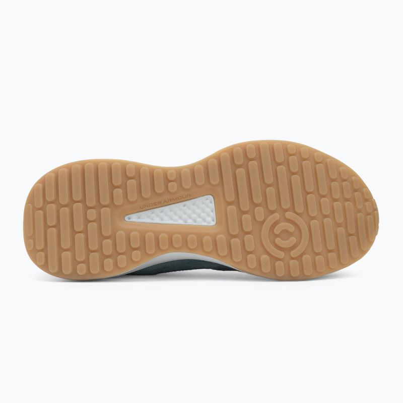 Pánské tréninkové boty Under Armour Edge Suede jasper blue/halo gray/jasper blue 4