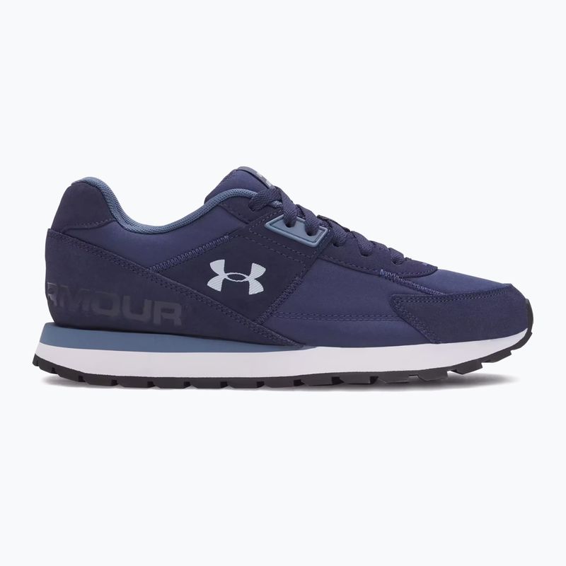 Pánské tréninkové boty Under Armour Essential Runner washed navy/nu blue/blue calm 8