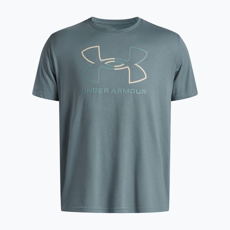 Pánské tréninkové tričko Under Armour GL Foundation Update jasper blue/khaki base/serpentine 3